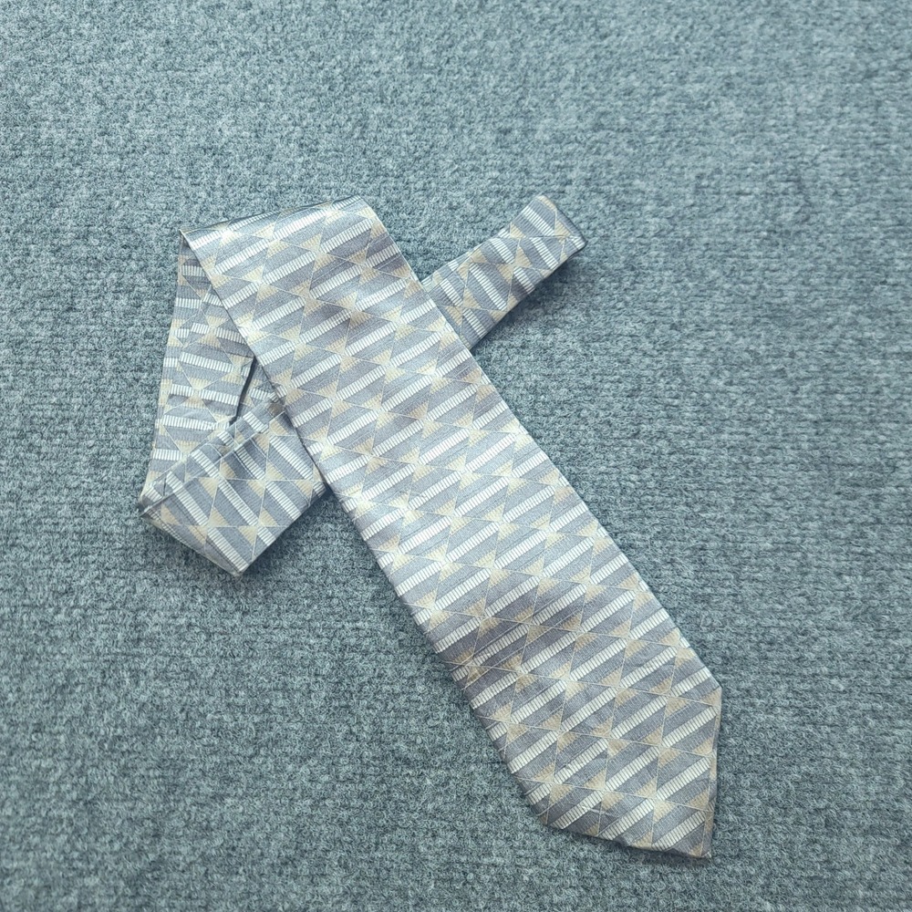 ✨ VINTAGE 90s ZYLOS BY GEORGE MACHADO SILK TIE ✨